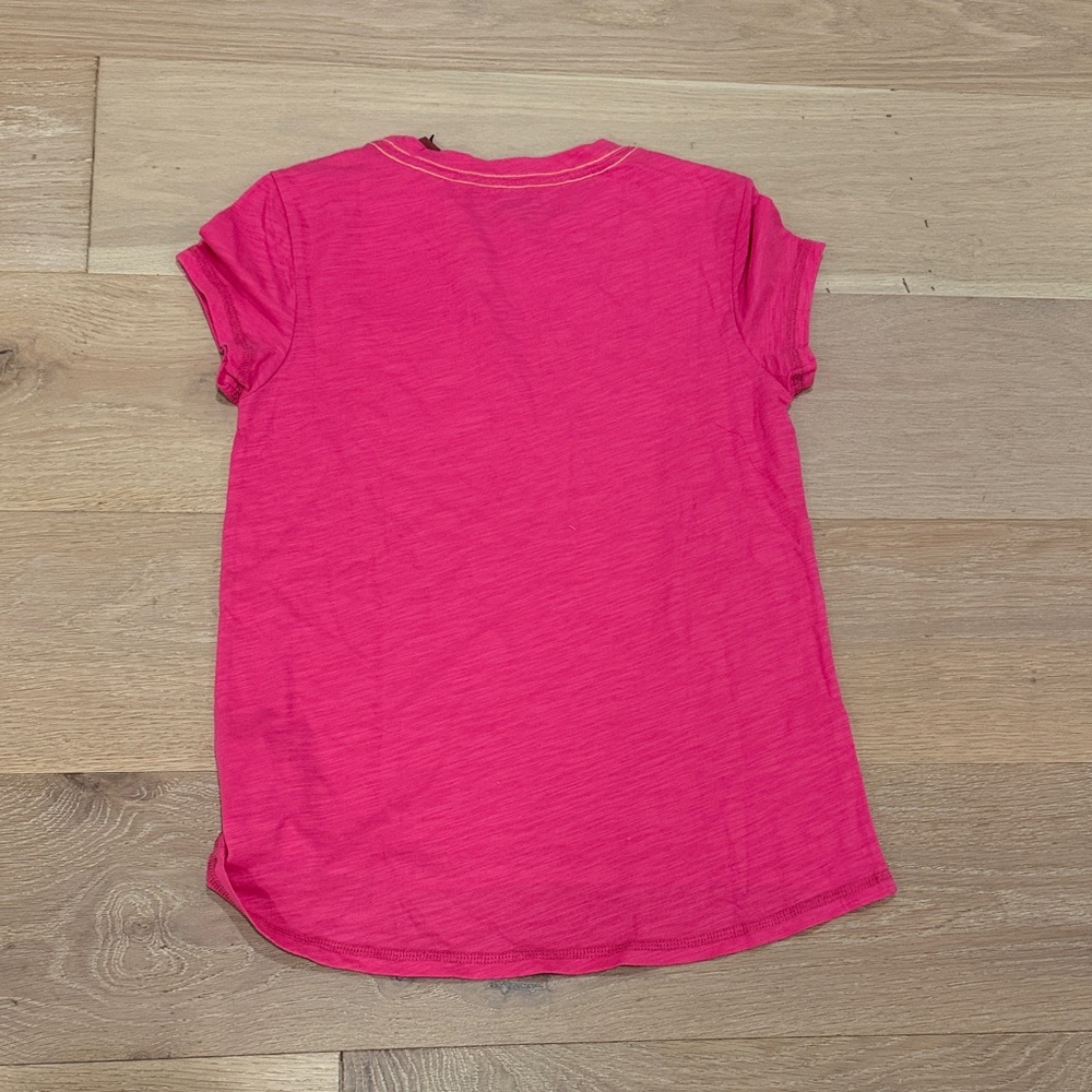 NWT Appaman Hot Pink Girls Short Sleeve Tee with Ice Cream Design size 14 - Picture 7 of 7